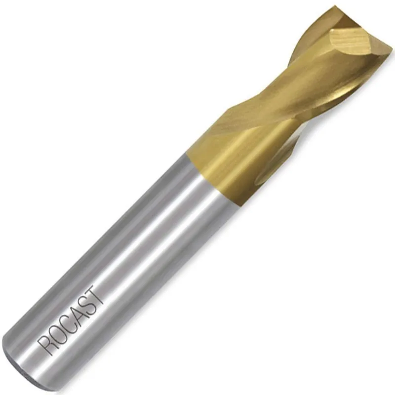 Fresa De Topo Reto 2 Cortes - 3,50mm - Com 8% Cobalto, Din 327 B - 260,0004 - Rocast