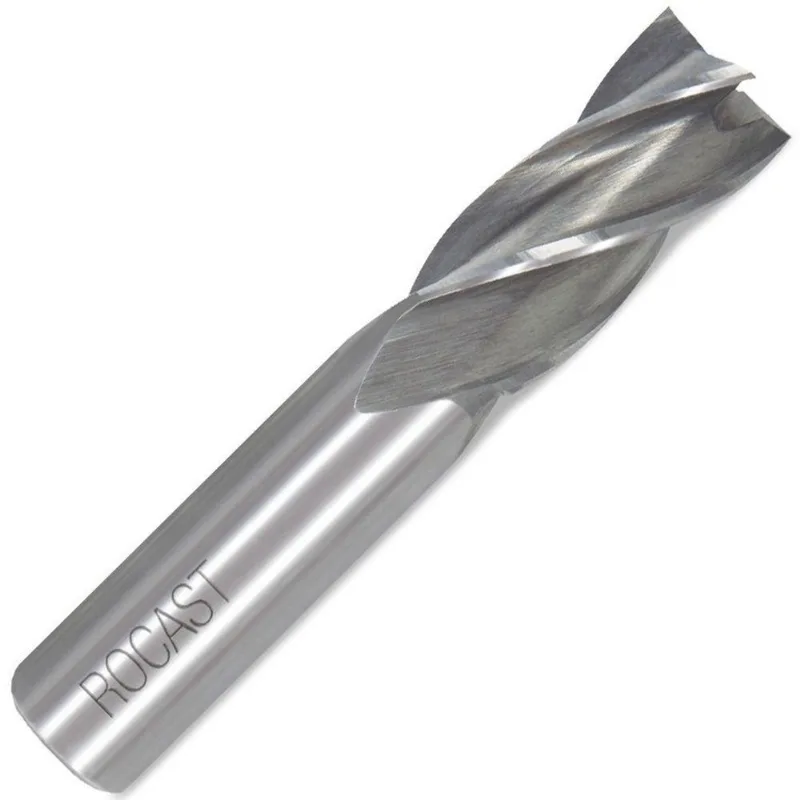 Fresa De Topo Reto 4 Cortes - 5/16 - Din 844 An - 18,0042 - Rocast