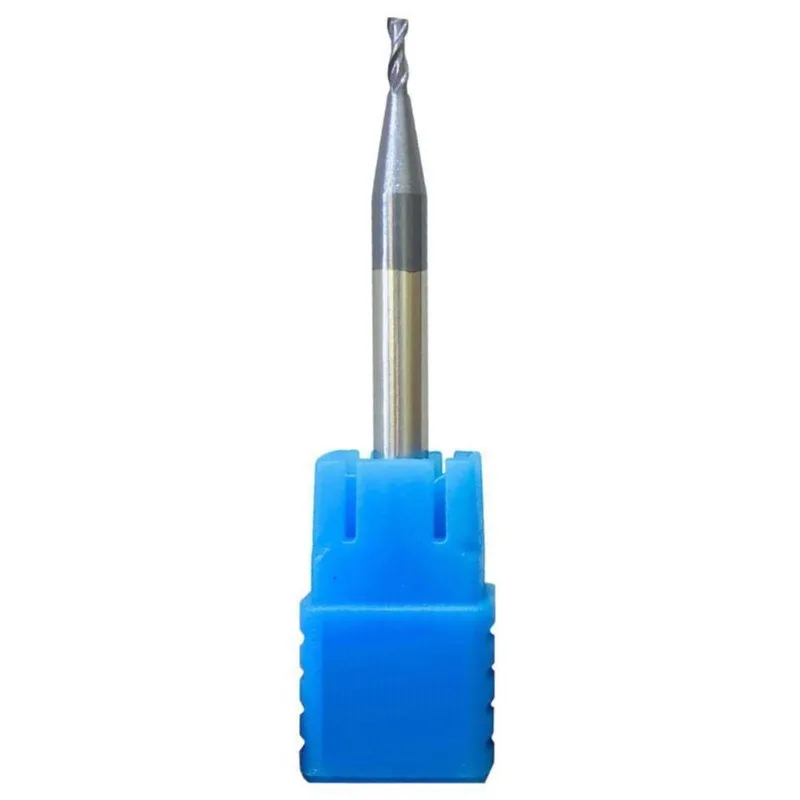 Fresa Topo Reto Metal Duro 0,5mm - 2 Cortes Com 45hrc