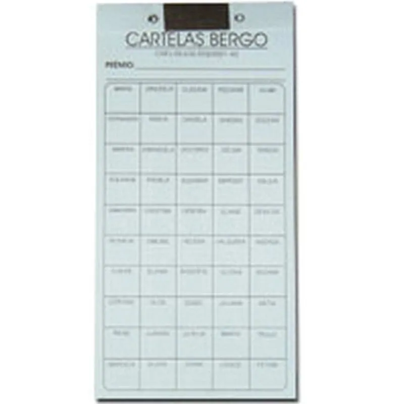 C/ 50 Nomes Pct.c/50 Cartelas
