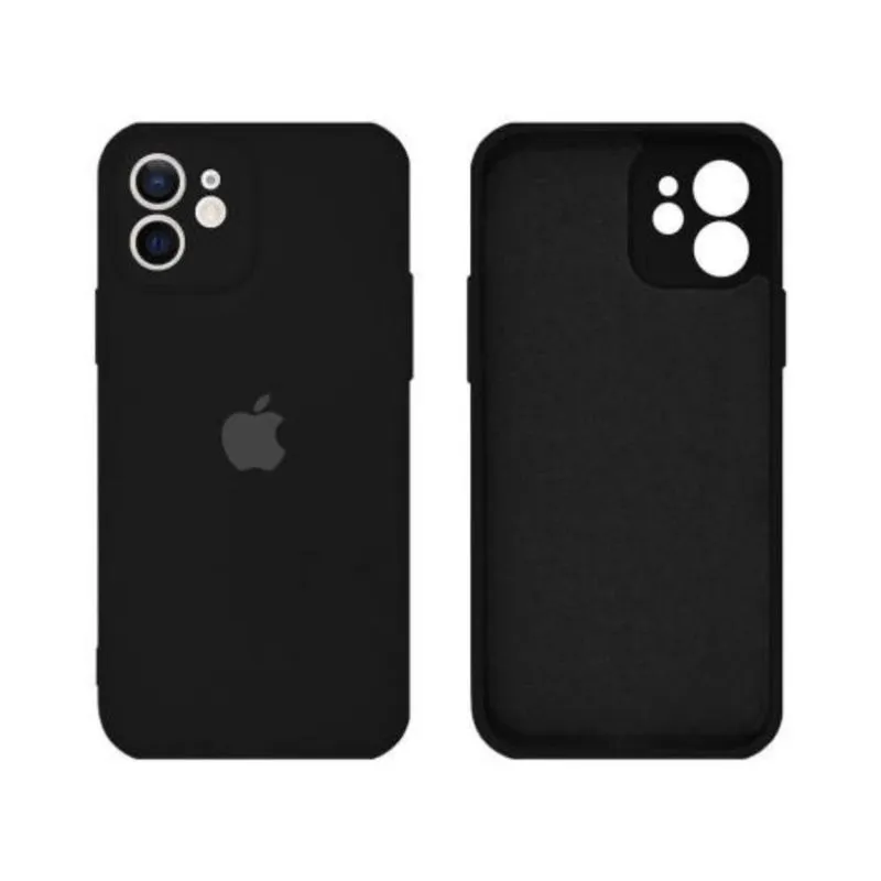 Capa Com Proteção Na Câmera Para Iphone 11 - Preto