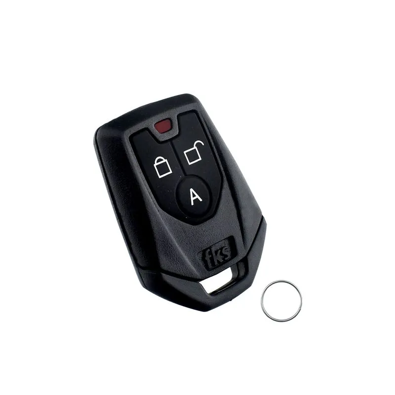 Capa Controle Chave Alarme FKS CR941 3 Botões sem Telecomando R3A
