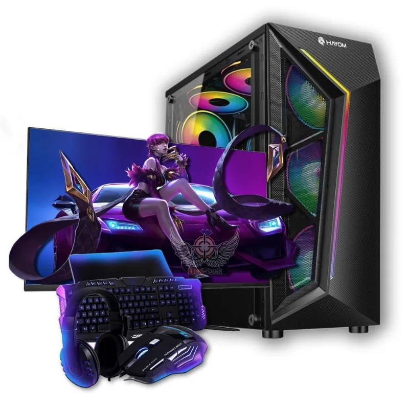 Pc Gamer Completo Barato Intel I5, 16Gb Ram, Ssd 240Gb, Wifi