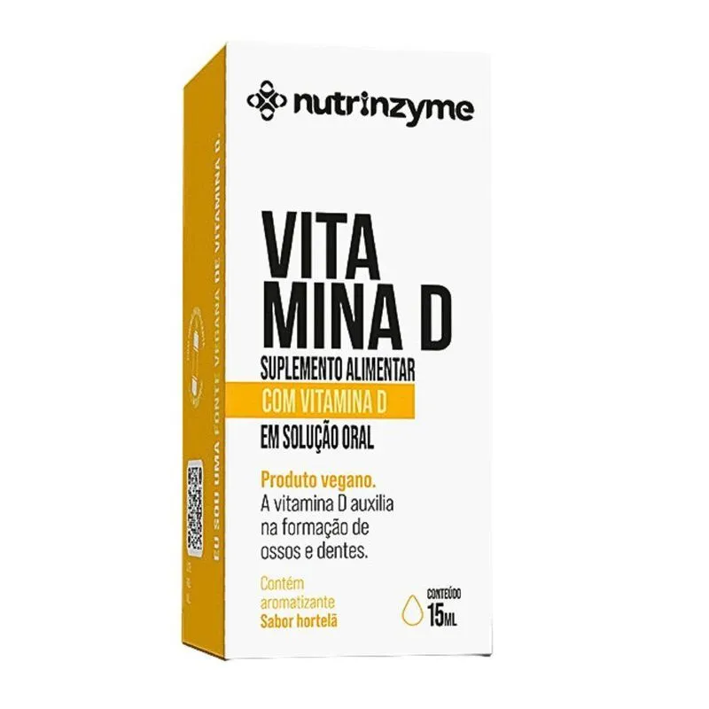 VITAMINA D SABOR HORTELÃ COM 15ML