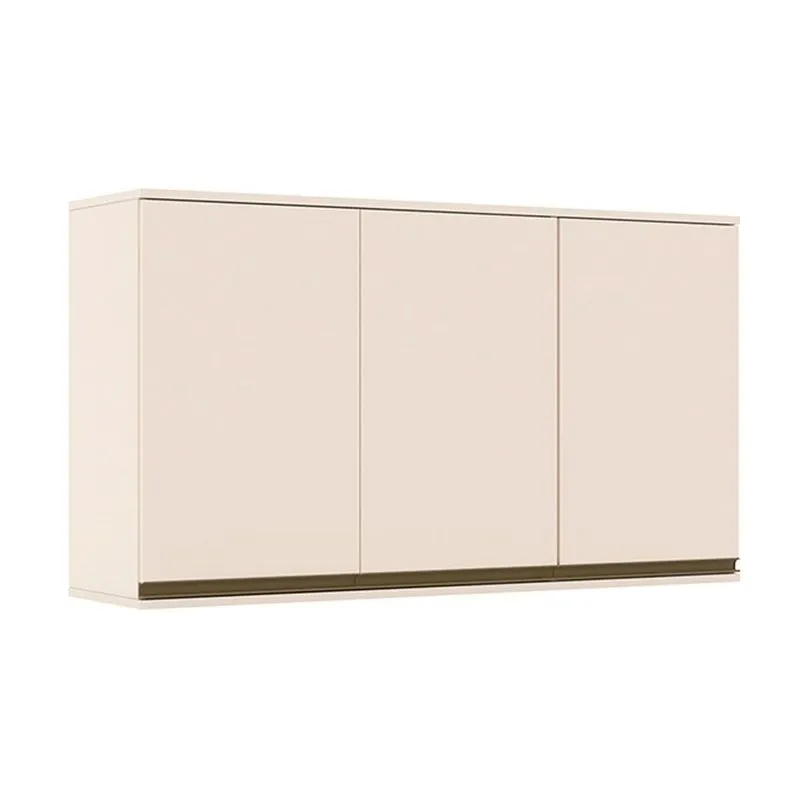 Armário Aéreo p/ Cozinha Connect 3Ptas-Henn Off White