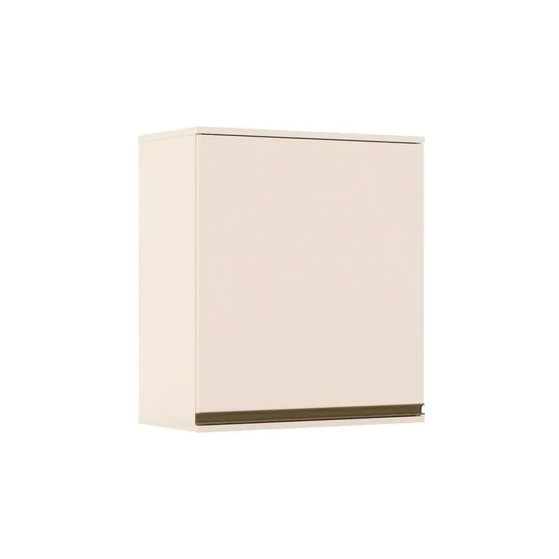 Armário Aéreo p/ Cozinha Connect c/ 1 Porta 60cm Off White - Henn