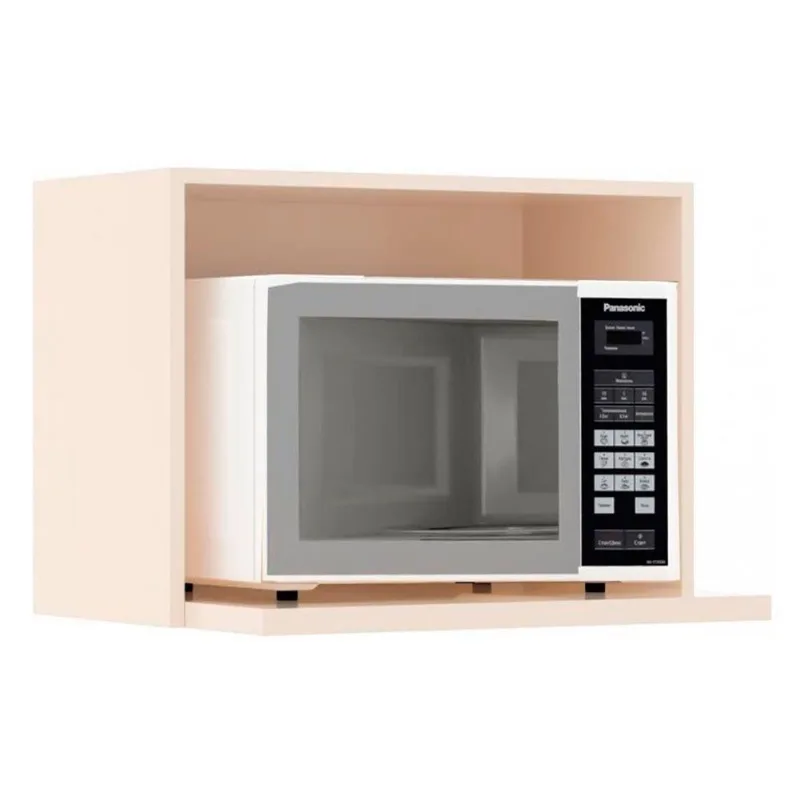 Nicho De Cozinha Modulado Connect P/ Microondas 60cm Off White - Henn