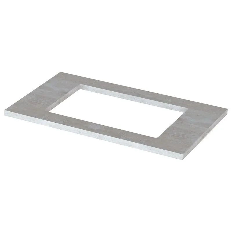 Módulo Cozinha Henn Americana Tampo 80cm p/ Cooktop Calcare
