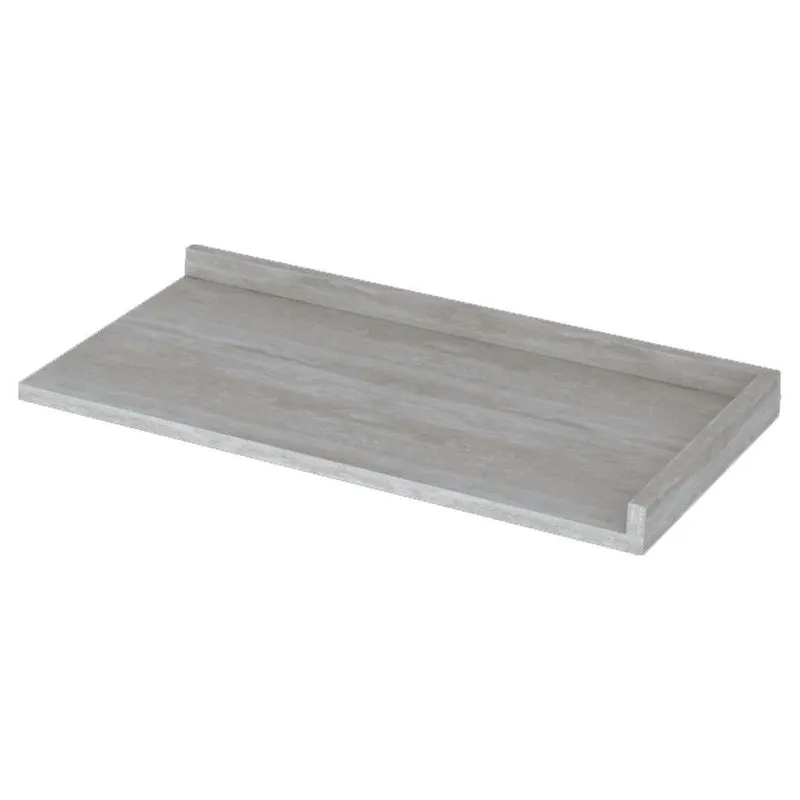 Tampo p/ Balcão Cozinha Gabinete Canto Reto Americana 94x54cm Calcare - Henn