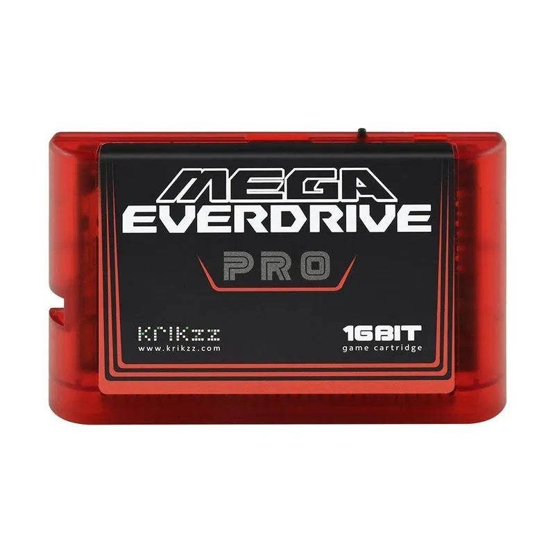 Mega Everdrive Pro - Vermelho Transparente