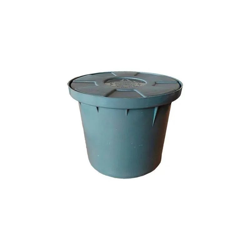 Balde Para Aterramento Pequeno 230mm Com Tampa Padrão Forte