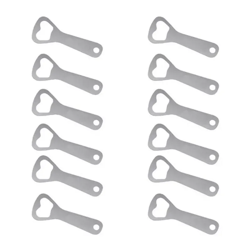 Kit 12 Abridores De Garrafa Boteco Aço Inox 10Cm