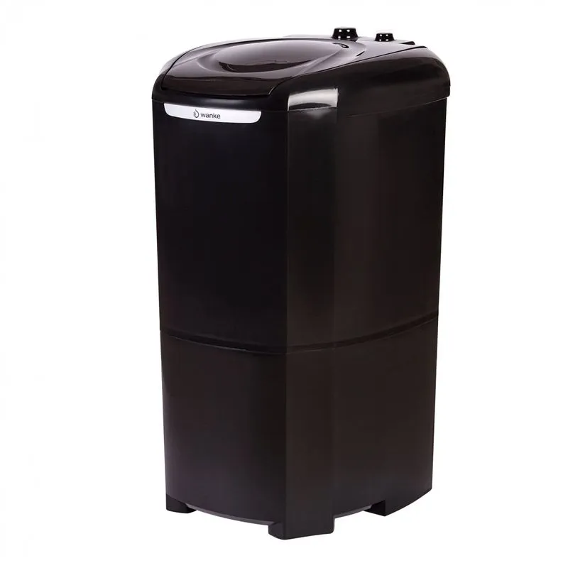 Lavadora Semiautomática 12kg Isabela Wanke 220V Preto