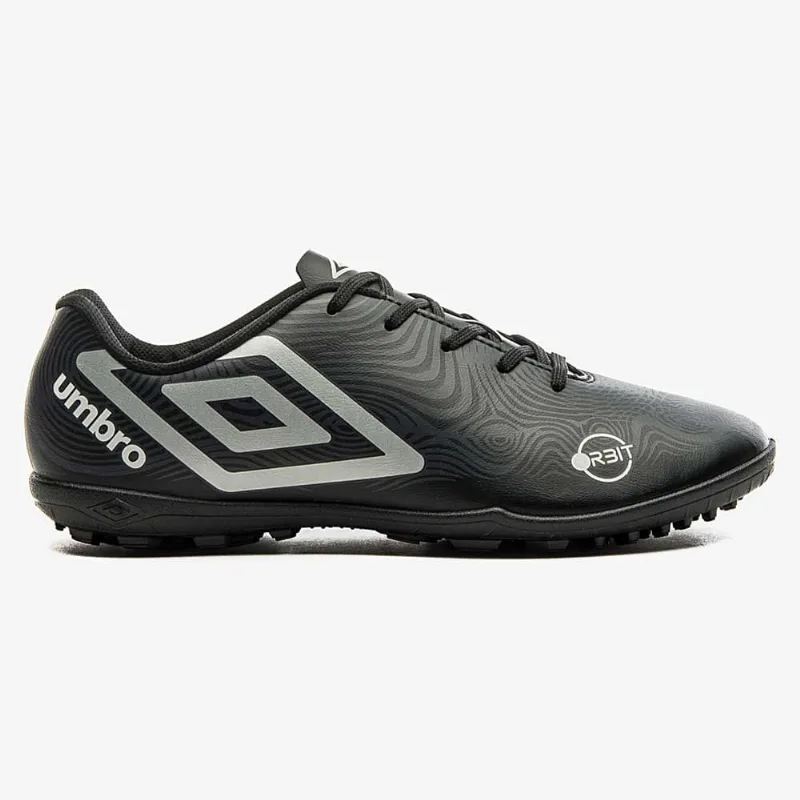 Chuteira Masculina Society Orbit Preto Cinza Branco Umbro U01FB00153-182