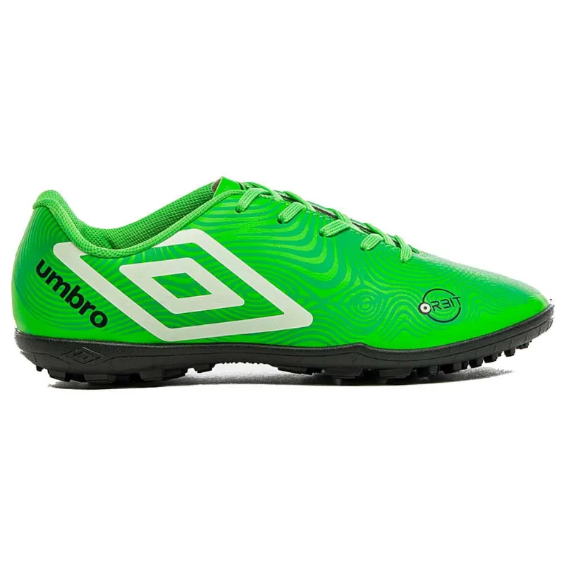 Chuteira Masculina Society Orbit Verde Branco Preto Umbro U01FB00153-521