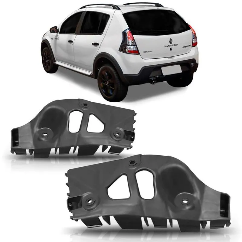 Suporte Reforço Parachoque Traseiro Sandero Stepway 2008 Á 2014