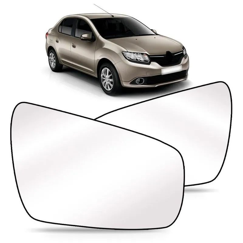 Lente Retrovisor Logan Sandero 2014 2015 2016 2017
