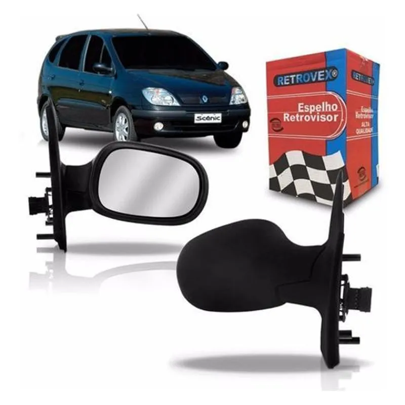 Par Retrovisor Para Renault Scenic Ano 01/07 Elétrica Oferta
