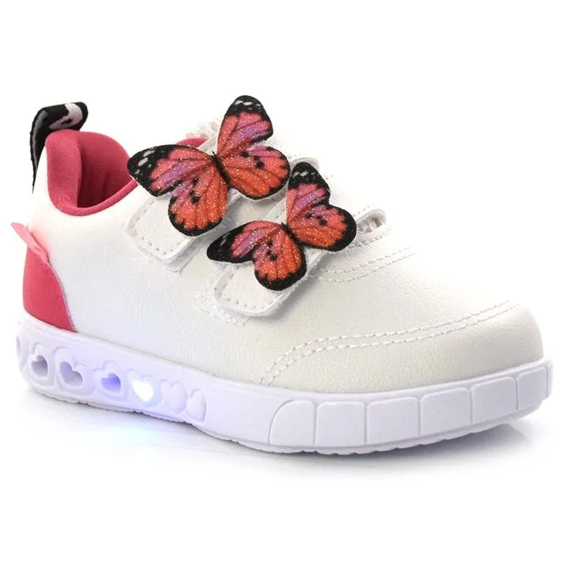 Tênis Baby Feminino Pampili Branco 670006 30