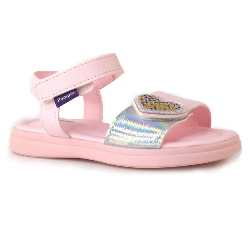 Papete Infantil Pampili do 20 ao 27 Rosa 722.004 27