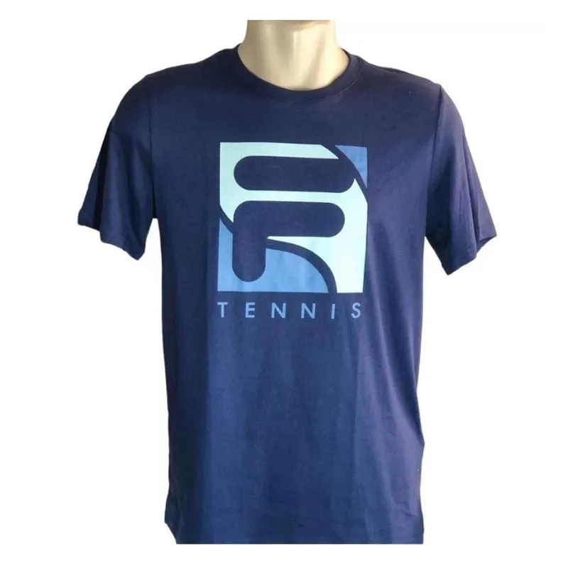 Camiseta Masculina Fila Soft Urban TP180215 G / Azul