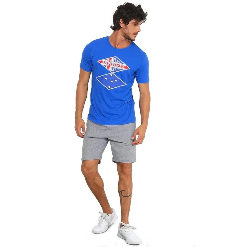 Camiseta Umbro Cruzeiro Flag P / azul