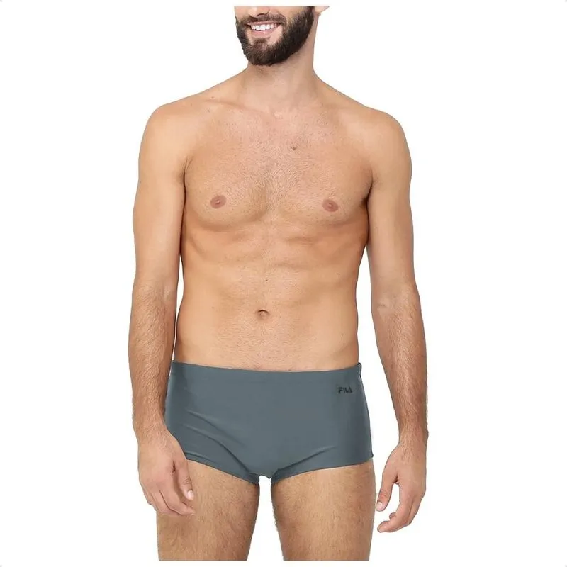 Sunga Fila Basic 18 II - Masculino - Grafite GG / Grafite
