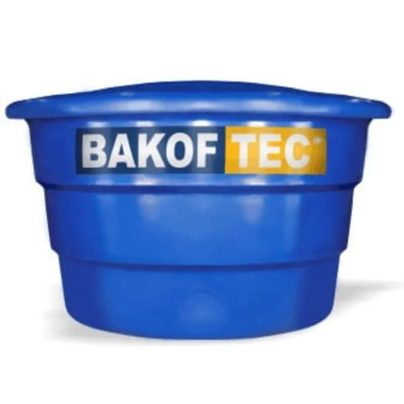 Caixa D'água Polietileno 500L C/ Tampa Bakof Tec Bakoftec