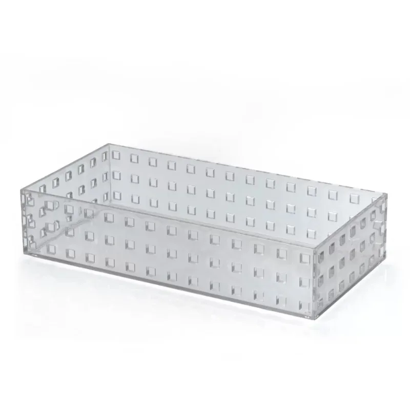 Cesto Organizador Empilhável 20,5x14x6,3cm BE4017 - Milk