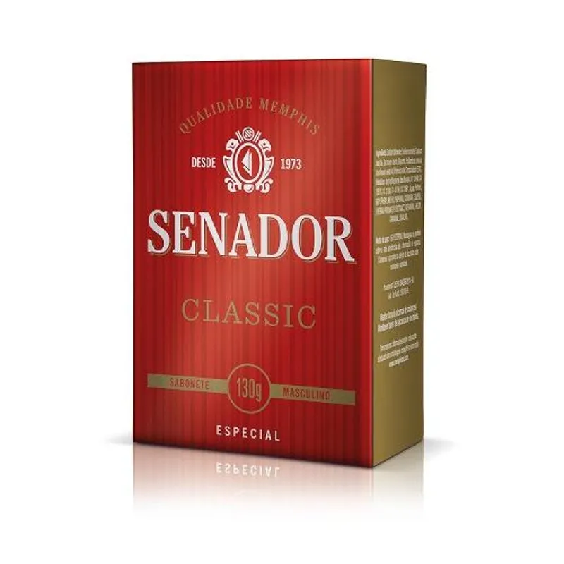 Sabonete Senador Classic 130g Kit Com 12