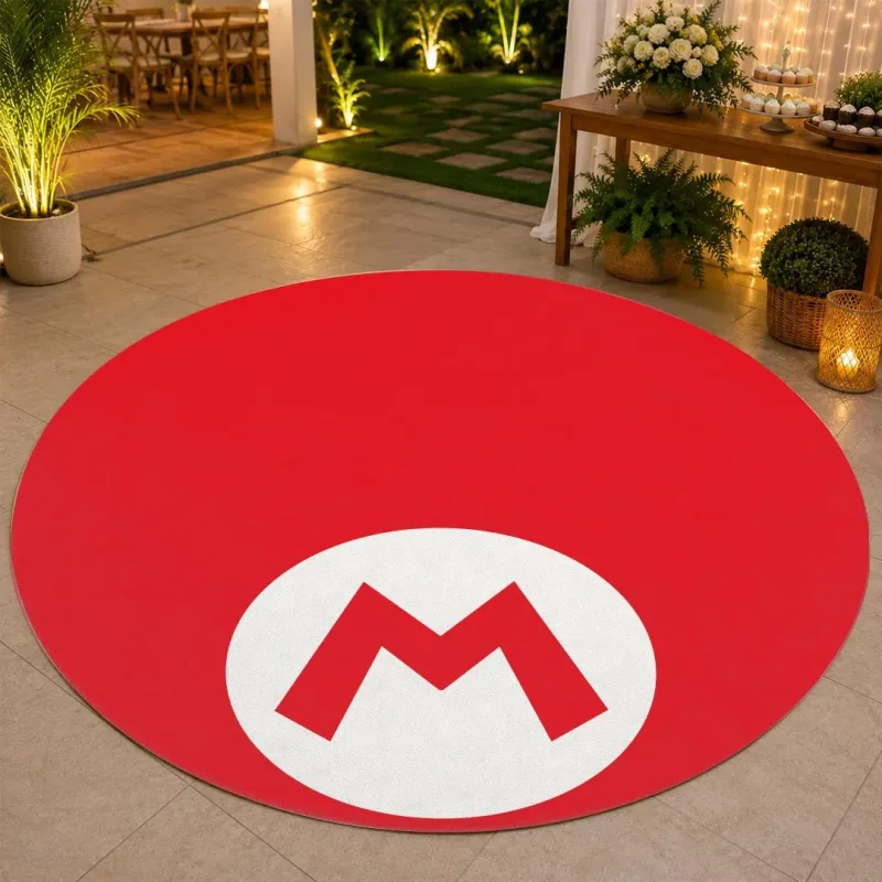 Tapete Redondo MARIO BROS