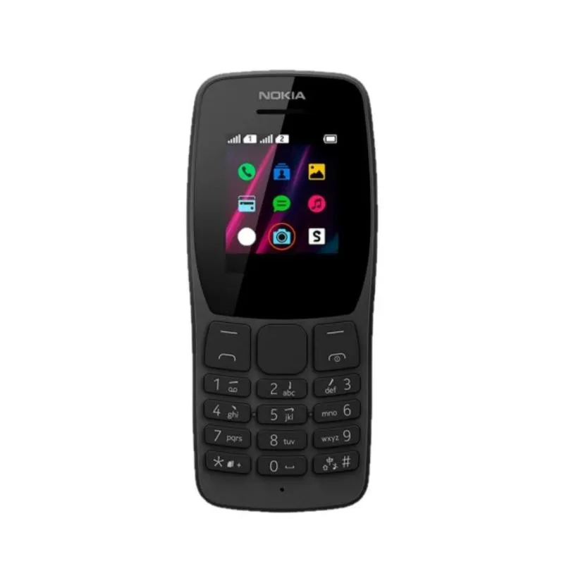 Celular Nokia 110 Dual Rádio Fm Mp3 Câmera Vga 32mb - Nk006