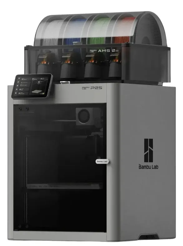 IMPRESSORA 3D BAMBU LAB MODELO P2S + COMBO