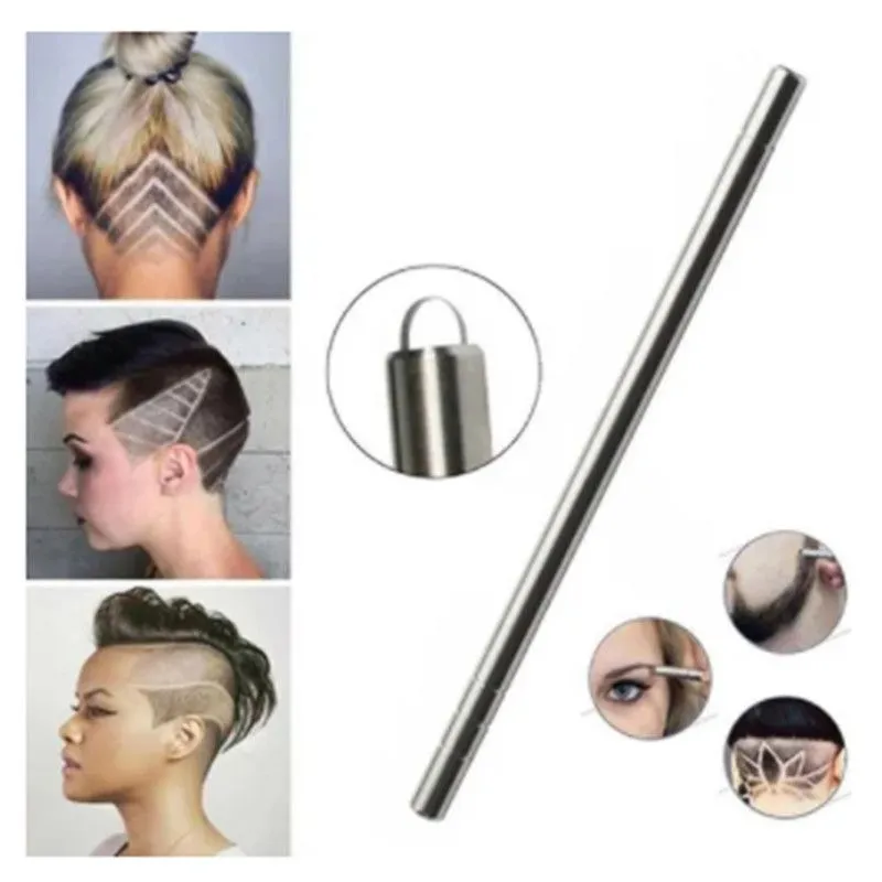 Caneta Navalha Capilar Laminas Barbearia Pra Desenho Barata
