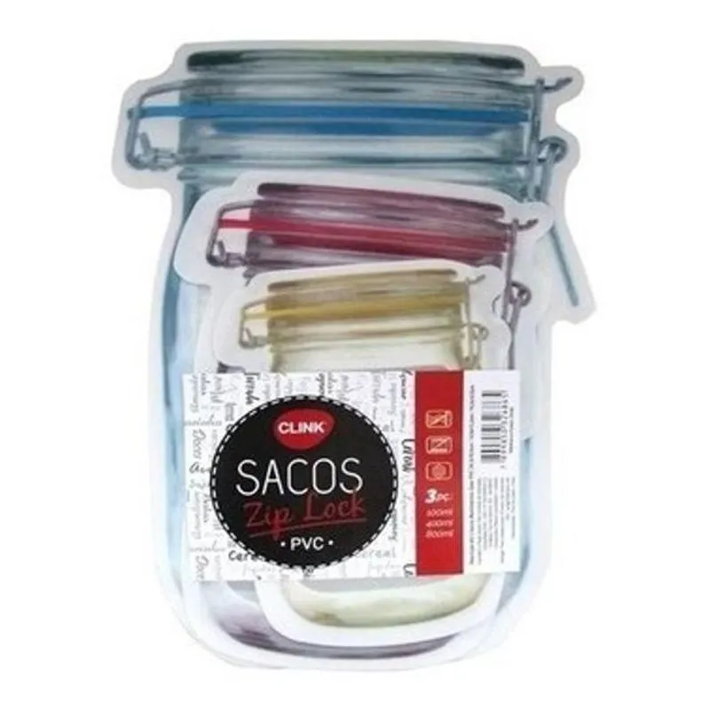 Sacos Para Mantimentos Tempero Cozinha Decorativo 6 Unidades