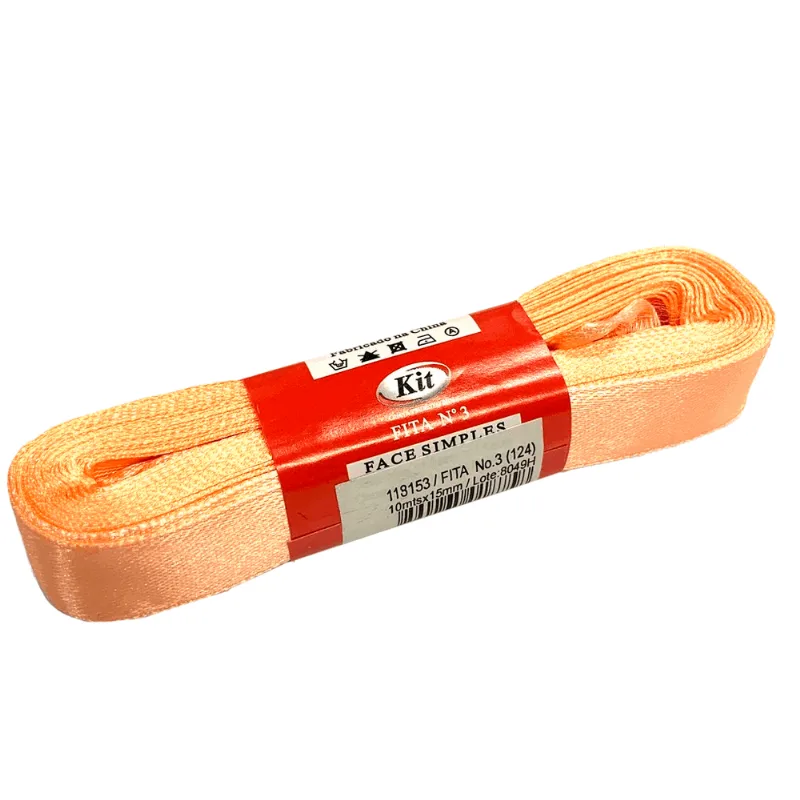 FITA CETIM 10MTS N.02 11MM SALMAO 124
