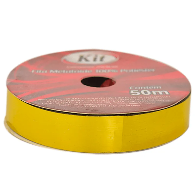 FITA METALOIDE 15MM PET-15 DOURADO ÚNICA