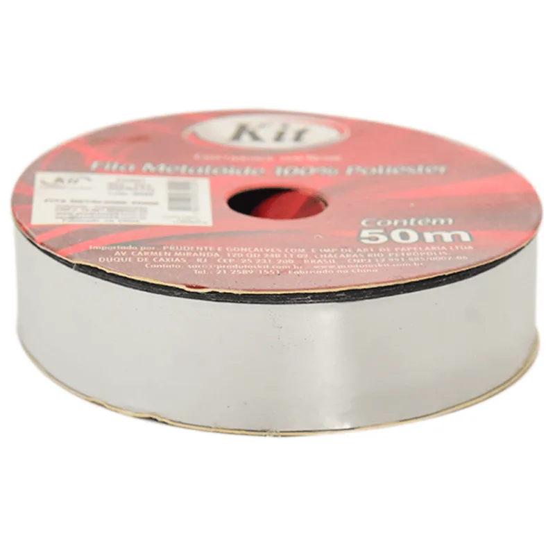 FITA METALOIDE 20MM PET-20 PRATA PRATA