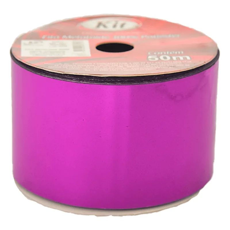 FITA METALOIDE 50MM PET-50 FUCSIA ÚNICA