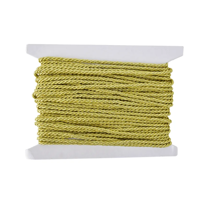 CORDAO SAO FRANCISCO METALICO 5MM PLC-5 OURO ÚNICA
