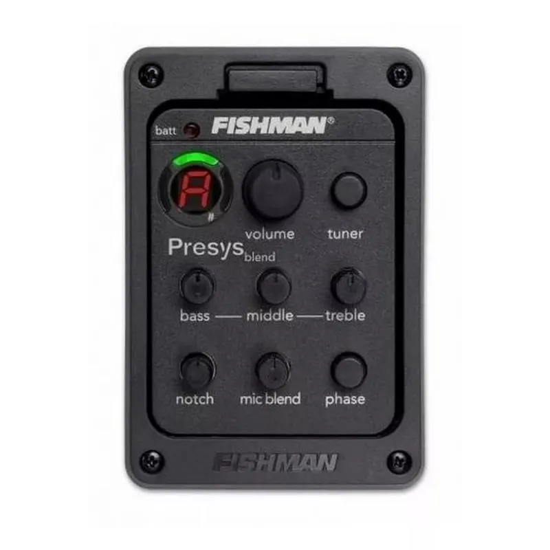 Captador Para Violão Fishman 301 Mic Interno + Afinador