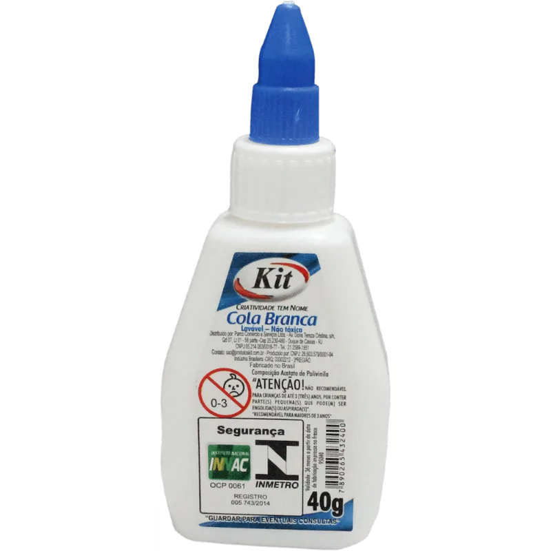COLA PLASTICA 40GRS KIT ÚNICA