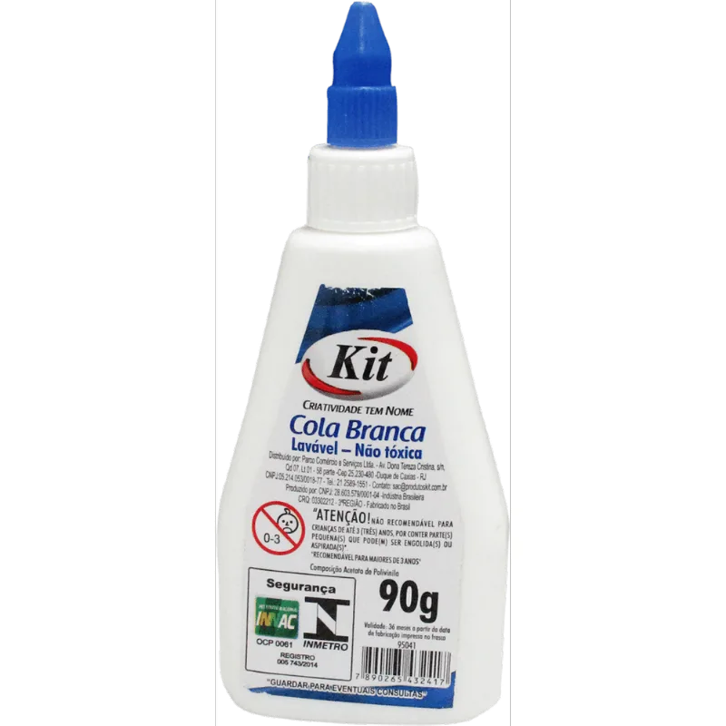 COLA PLASTICA 90GRS KIT ÚNICA