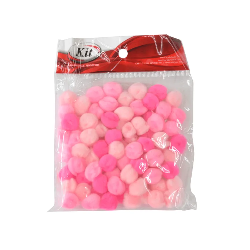 POMPOM 15MM PP-1.5 DEGRADE ROSA