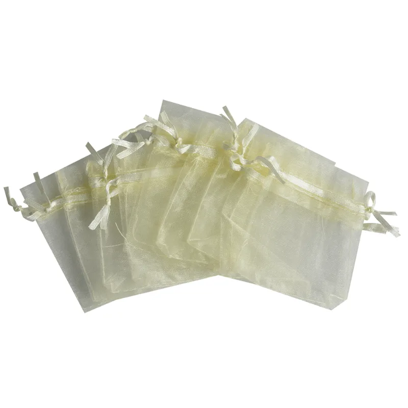 SACO DE ORGANZA REF.11341 8X10 CREME 54