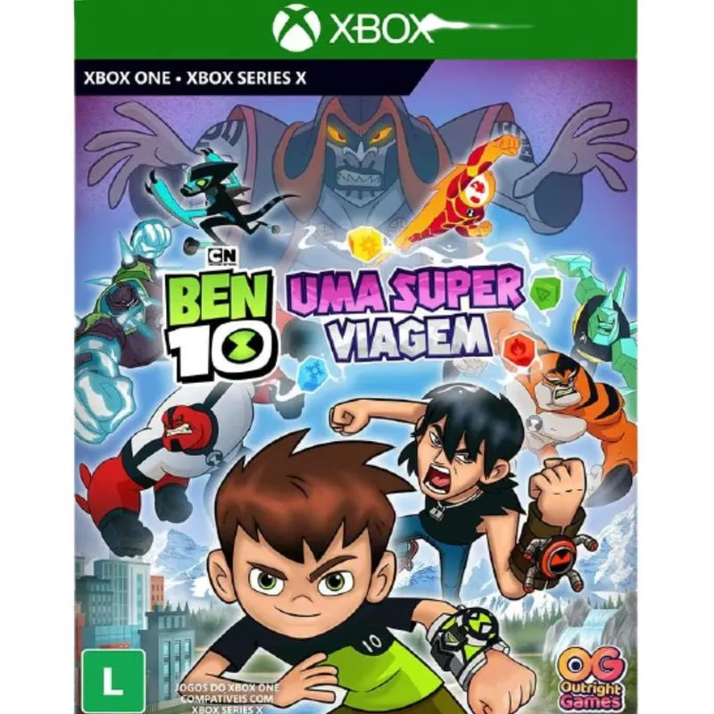 Jogo Ben 10 Uma Super Viagem Para Xbox One E Xbox Series X