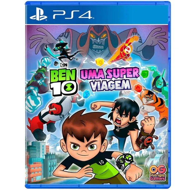 Ben 10 Uma Super Viagem Para Ps4 Novo Legendado Em Português
