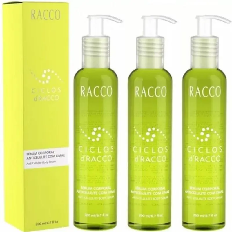 Kit C/3 Sérum Corporal Anticelulite Com Dmae Ciclos D' Racco