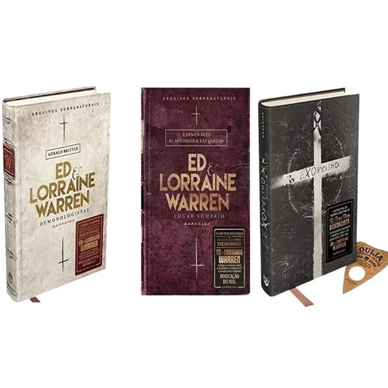 Kit 3 Livros Demonologistas + Lugar Sombrio + Exorcismo