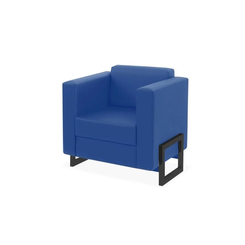 Poltrona Wolli Azul Royal